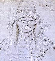 Study of a Head, 1436, pisanello