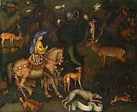The Vision of Saint Eustace, 1438, pisanello