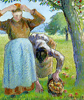 Apple Gatherers, 1891, pissarro
