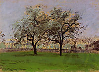 Apples Trees at Pontoise, c.1872, pissarro