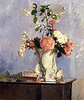 Bouquet of Flowers, 1873, pissarro