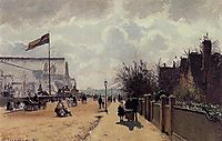 The Crystal Palace, London, 1871, pissarro