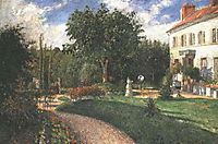 Garden of Les Mathurins, 1876, pissarro