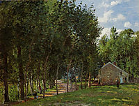 The House in the Forest, 1872, pissarro