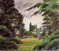 Kew Gardens, the LIttle Greenhouse, c.1892, pissarro