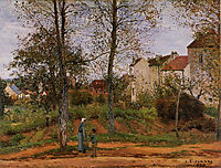 Landscape near Louveciennes 2, 1870, pissarro