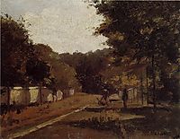 Landscape, Varenne Saint Hilaire, c.1865, pissarro