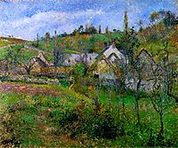 Le Valhermeil, near Pontoise, 1880, pissarro