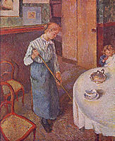 The little Country Maid, 1882, pissarro