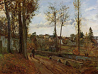 Louveciennes, 1871, pissarro