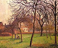 Mother Lucien s Field at Eragny, 1898, pissarro