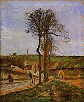 Near Pointoise, 1878, pissarro