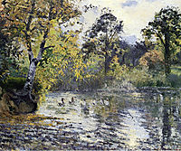 The Pond at Montfoucault, 1874, pissarro