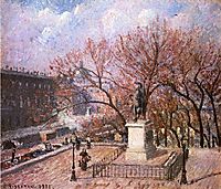 The Pont Neuf and the Statue of Henri IV, 1901, pissarro