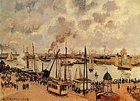 The Port of Le Havre, 1903, pissarro