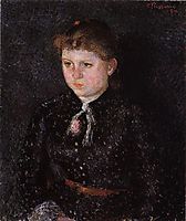 Portrait of Nini, pissarro