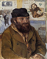 Portrait of Paul Cezanne, pissarro