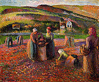 Potato Harvest, pissarro