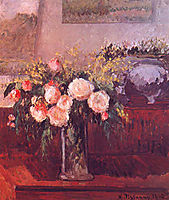 The Roses of Nice, 1902, pissarro