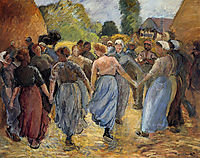 The Roundelay, 1892, pissarro