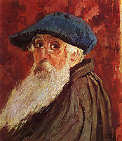 Self Portrait, c.1900, pissarro