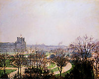 The Tuileries Gardens, 1900, pissarro