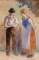 Two Peasants, pissarro