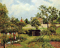 View Across Stamford Brook Common, 1897, pissarro