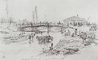 Bridge on the River Cuprija in Paracin, 1876, polenov