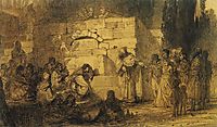 Christ and the Sinner, 1873, polenov
