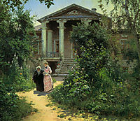 Granny-s Orchard, 1878, polenov