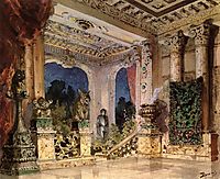 Hall in the Magic Castle, c.1883, polenov