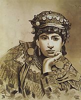 Montenegrin girl, 1876, polenov