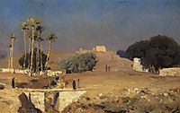 Over the old Cairo, 1882, polenov