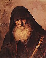 Palestine monk, 1886, polenov