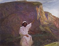 Palestine. Sermon on the Mount., c.1900, polenov