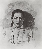 Portrait N. V. Yakunchikova, 1879, polenov
