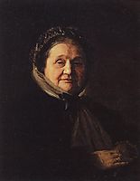 Portrait of V. N. Voeikova, the grandmother of the artist, 1867, polenov