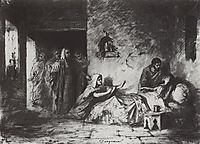 The Ressurection of Jair-s daughter, 1871, polenov