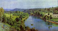 The River Oyat, 1880, polenov