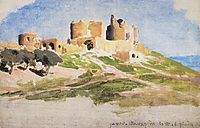 Tancred Castle in Tiberias, polenov