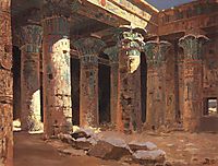 The Temple of Isis on Philae island, 1882, polenov