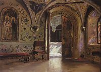 Terem Palace. The yield of the chambers of the Gold porch., 1877, polenov