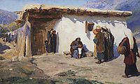 They Brought the Children , c.1900, polenov