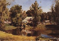 Upper pond in Abramtsevo, 1882, polenov