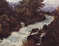 Waterfall, c.1900, polenov