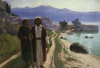 We decided to go to Jerusalem, c.1900, polenov