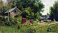 A yard, 1881, polenov