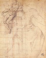 Adam and Eve at Work, c.1550, pontormo