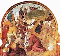 The Ascent to Calvary, c.1525, pontormo